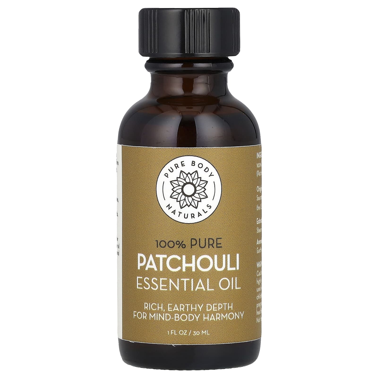 

100% Pure Essential Oil, Patchouli, 30Ml(1Fl Oz)