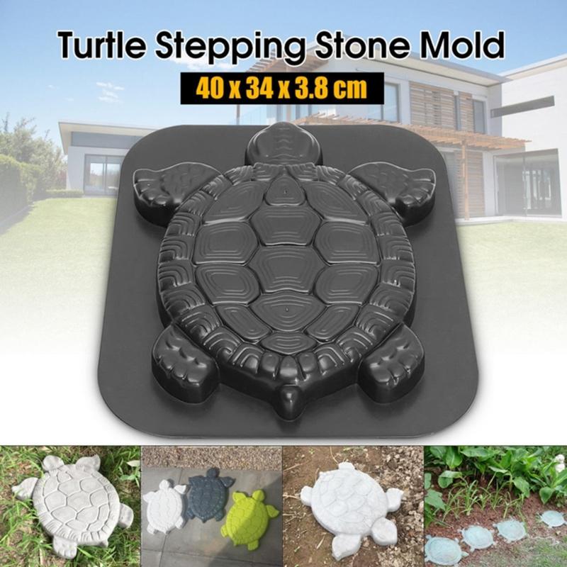 Wetterbeständige Kunststoff-Steintextur-Schildkröten-Pflasterform für Außenbereiche, Garten-Design & Landschaftsbauprojekte