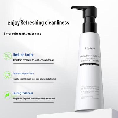 Baking Soda Whitening Toothpaste with Ocean Sea Salt