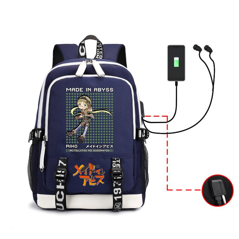 Stylish Backpack, Day From The Abyss, Printed Backpack, Student Large-Capacity Schoolbag, Travel Bag