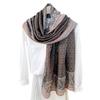 Spring and Summer Retro Long Scarf Women's Personality Design Sense Chain Printed Scarf Fashion Temperament Matching Scarf