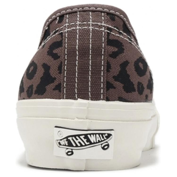 Vans Premium Authentic 44 Leopard Unisex Sneakers Brown Deep-Taupe Black VN000CQALPR
