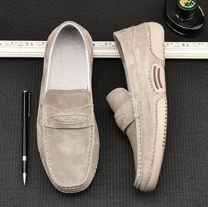 Men's Moccasins Casual Slip On Shoes Driving Shoes