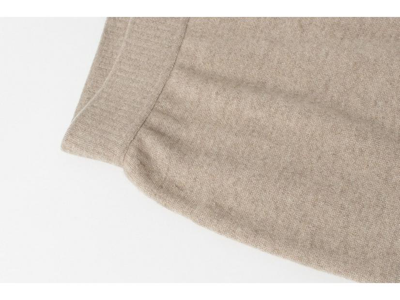 100% Pure Cashmere Autumn/Winter 2025 High-Waist Knitted Wide-Leg Pants for Women - Slimming, Versatile, Floor-Length