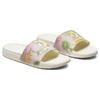 Converse Chuck Taylor All Star Floral Trend Sports Rubber Sole Slide Sandals Unisex Sandals White Purple A00573C