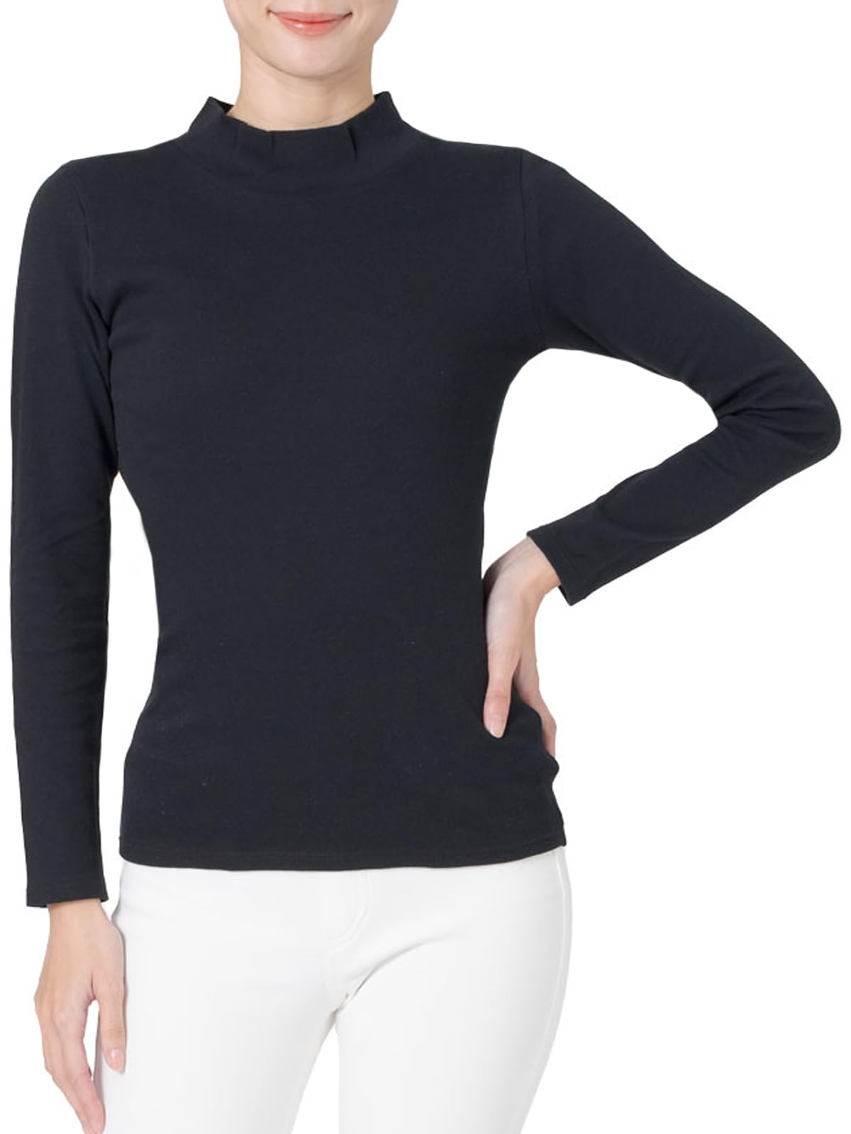 

Восстанавливающее нижнее белье totonou IFMC Хлопковая водолазка с длинным рукавом Хлопковая восстанавливающая одежда для улучшения кровообращения и горячих источников [время отдыха] [ультра 100%] чёрный