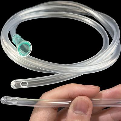 1 ks/1M Dlouhá/6 ks/1M Přenosová hadička se zeleným hrotem, Průhledná flexibilní hadička, Kompatibilní s různými širokohrdlými stříkačkami, Vhodná pro přenos kapalin