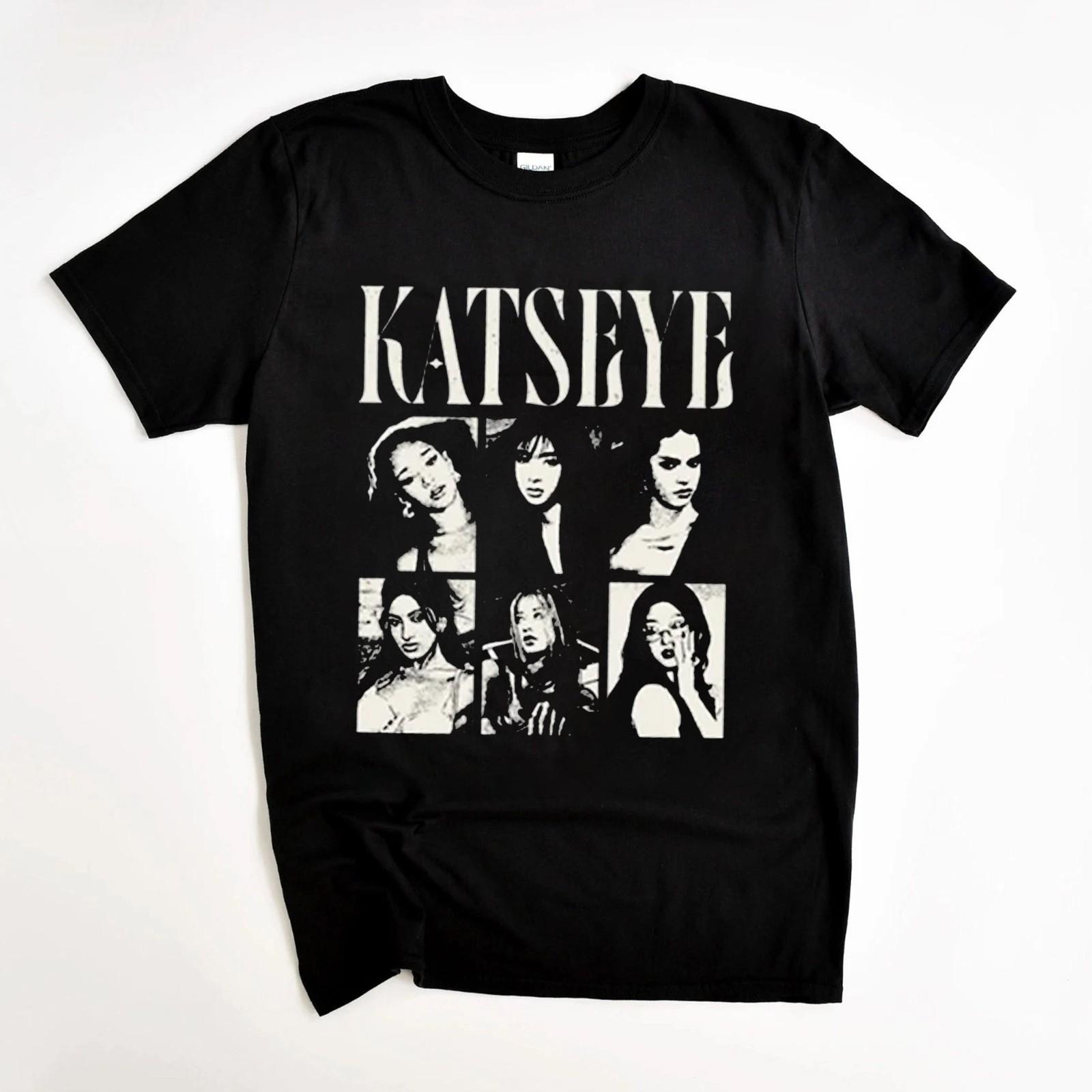 KATSEYE Vintage Retro Kpop Girl Group Graphic Sweatshirt M