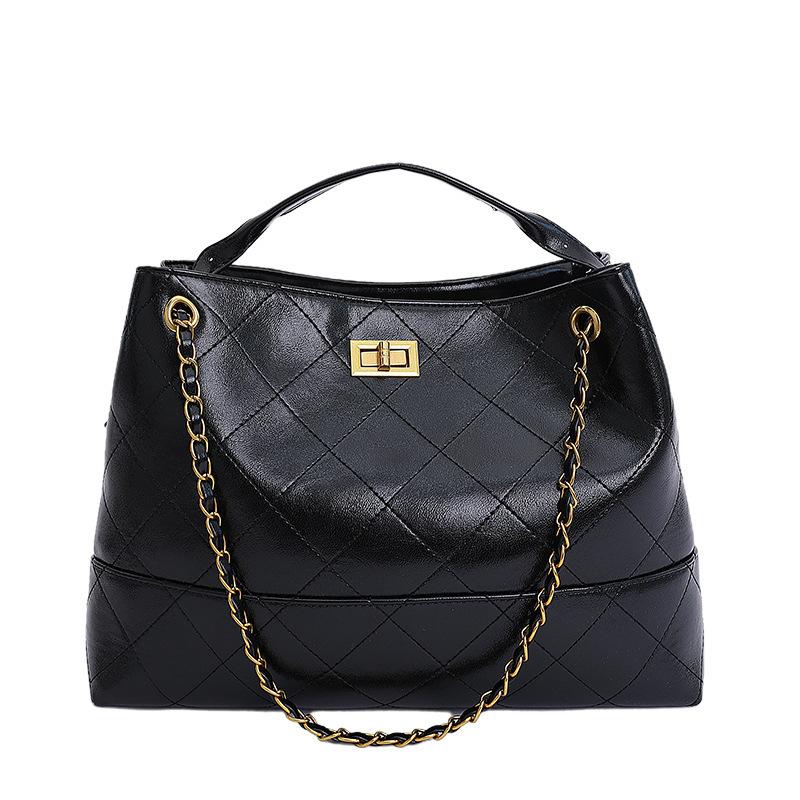2025 Large-capacity Portable New Product Bag Women's Autumn and Winter Chain Large Bag Tote Bag Commuter Versatile Underarm Bag