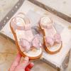 Summer Girls Shoes New Cute Children Butterfly Sandals Soft Soled Open-toe Fashion Versatile Princess Shoes