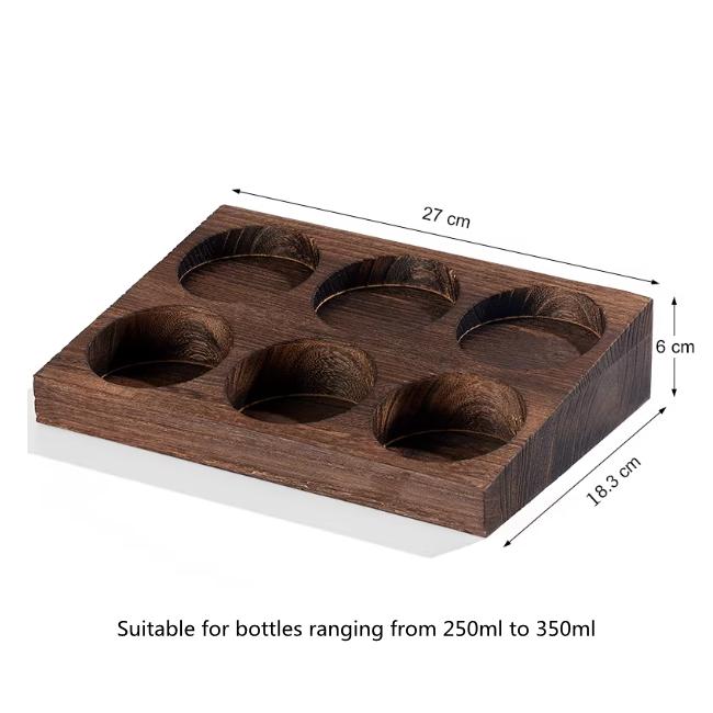 Transparent Glass Seasoning Bottle Set, Wooden Lid, Salt Bottle, Spice Container, Salt and Pepper Bottle, Kitchen Seasoning Box