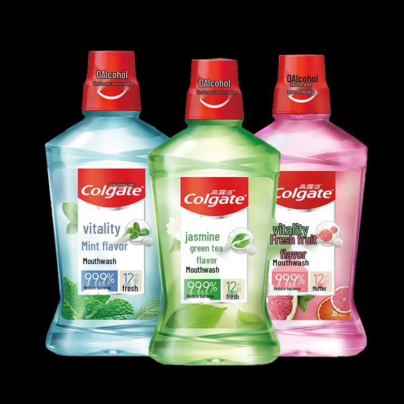 Colgate Multi-Flavor Fluoride Mouthwash 3-Pack
