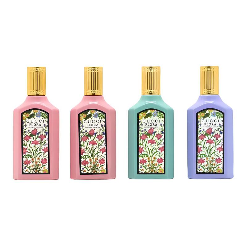 Gucci Sample set Qimeng Gardenia/Jasmine/Magnolia Perfume Trial Pack Four-piece Set Floral Fragrance EDP Bergamot Pepper 5ml*2+5ml+5ml