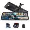AUTO-VOX T9 Pro RM Dash Cam, Mirror-Style, Front and Rear Cameras, Detachable, 10-Inch, OEM Repla...