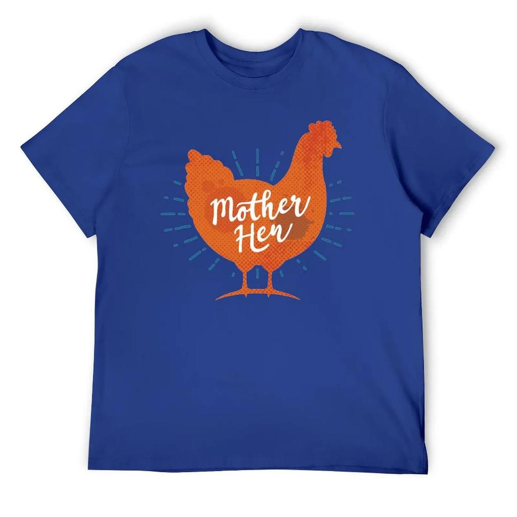 Muttertag Hühnermutter Hühner Mama Damen T-Shirt Rundhals Bewegen Humor Grafik Top Tee Kreative Aktivität Wettbewerb USA S