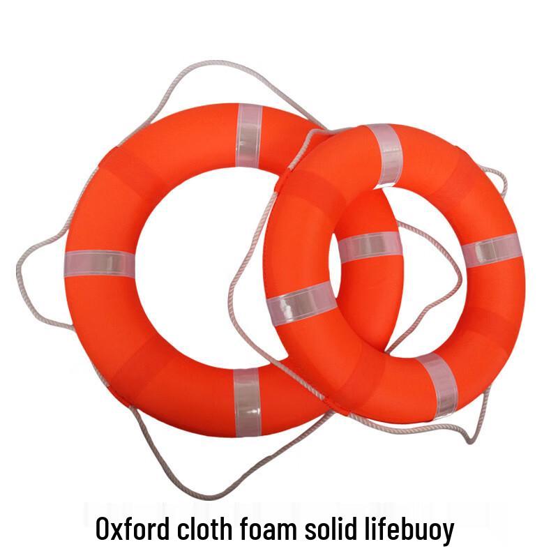 Orange Oxford Foam Lifebuoy