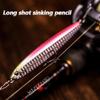 Langstøping synkende blyant Falsk agn Hard agn 10G/14G/18G/24G Road Runner Agn Warp Bass Mandarin Bass