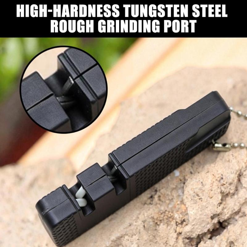Portable Daggers Sharpener Multifunctional Outdoor Camping Daggers Sharpening Tool Hunting Kitchen Daggers Whetstone