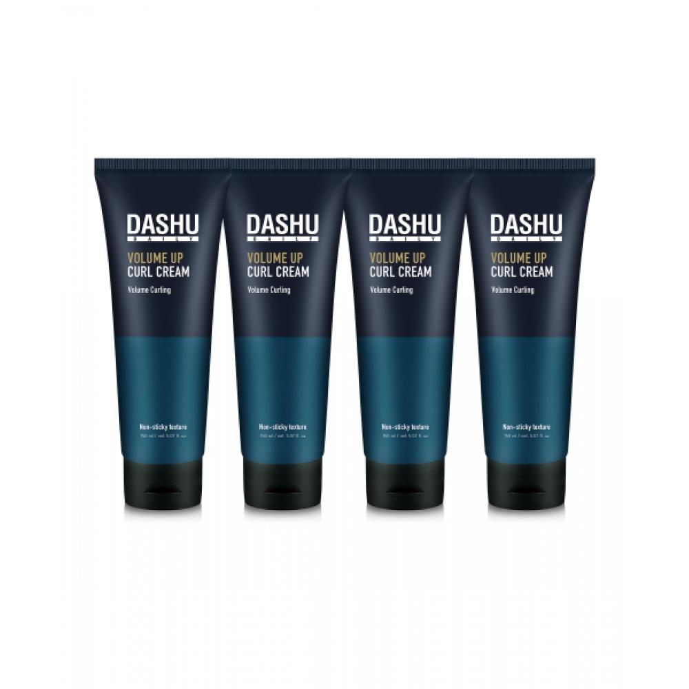 Dashu Set Daily Curl Cream Collection 150ml X 4 Super Hard Curl Cream 150ml x 4