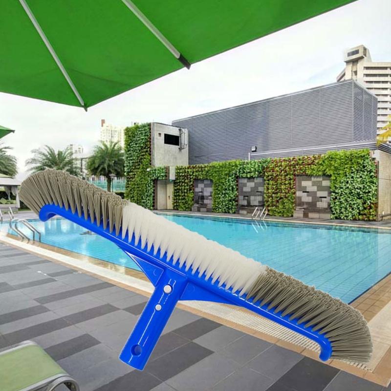 Pool Wall Scrub Brush Swimming Pool Cleaning Suction Brush Efficient Cleaner Pool Scrub