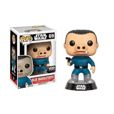 Figurine - Funko - Snaggletooth Variante Bleue - 10cm - Exclusif Smuggler's Bounty - Star Wars