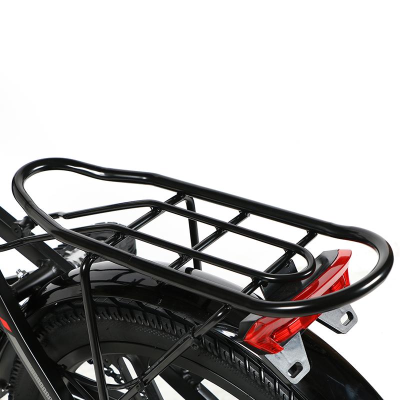 SAMEBIKE 20LVXD30-II Electric Bike 20" Folding Electric Moped Bike 350W Motor 48V 10Ah Battery