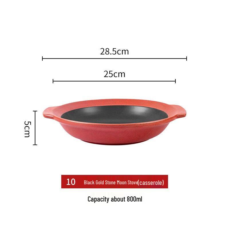 ZISIZ Ceramic Insulated Moon Pot