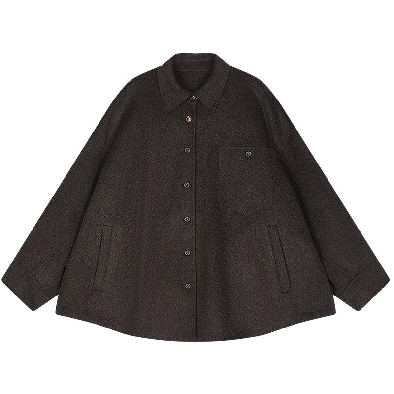 JNBY Wool Blend Loose A-line Jacket