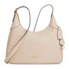 Ella 36 Gold Logo Leather Shoulder Bag Large Oatmeal Women Shoulder Bag CCE48-IMOAT