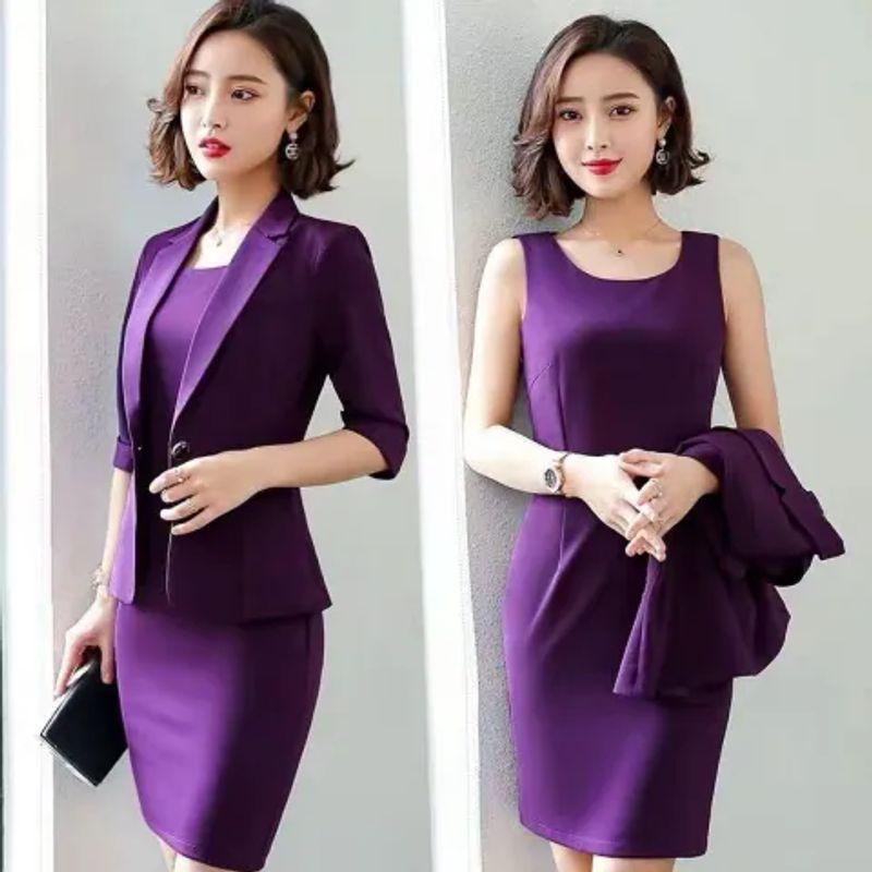 Brand Discount Store Mall Counter Withdraw from Cupboard Women Clothes Tail Clearance Professional Small Suit Set Women's Coat Dress