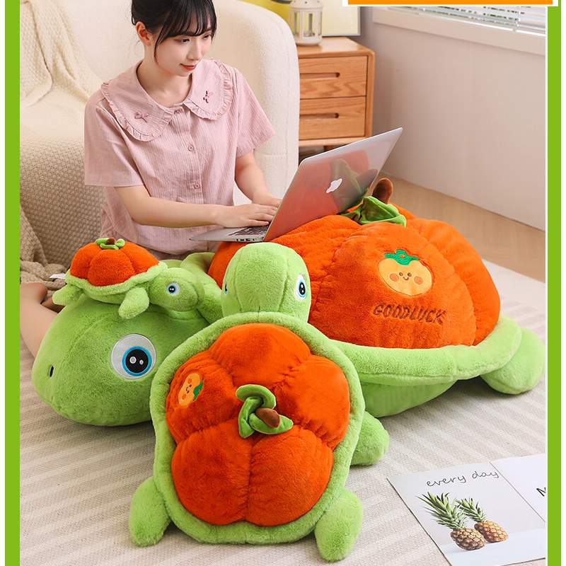 Tortoise Plush Toy Pp Cotton Sea Turtle Doll Soft Pillow Bedtime Companion Decor