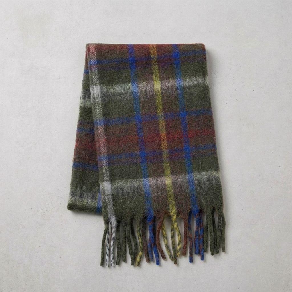 

2026 Autumn/Winter New Korean Sheep Women s Versatile Fashion Commuter Daily Scarf 40*200+17*2