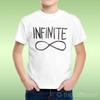 Kids Kids Boys Kids Boys Kids Boys Kids Boys Kids Boys T-shirt Black Infinite Symbol Gift Idea