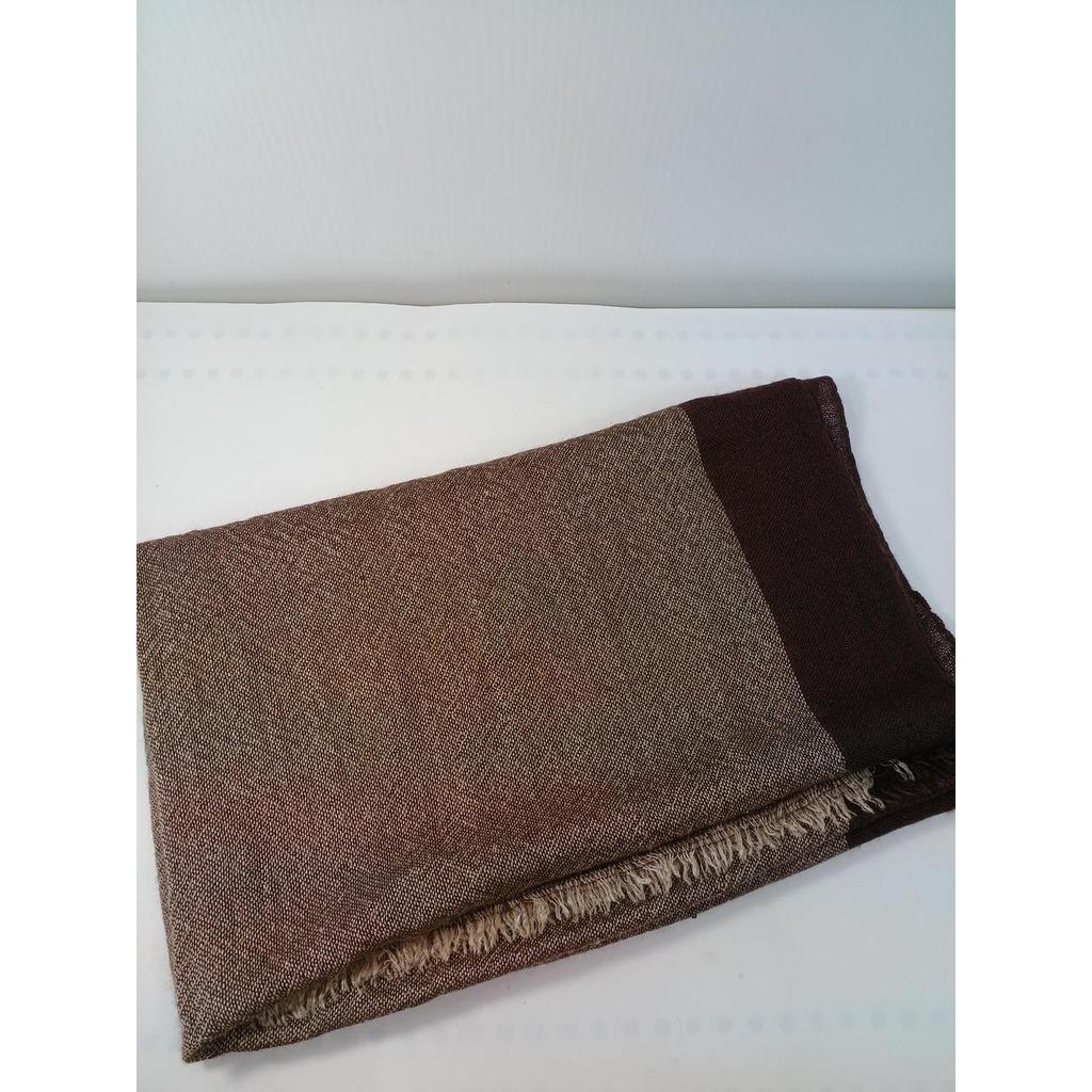 Used ARIANNA 70% Cashmere, 30% Silk Stole, BRN