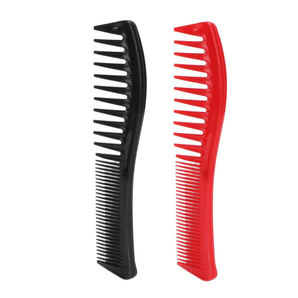 Detangling Hair Comb Portable Home Salon Fine Wide Tooth Styling Comb Hairdressing Tool