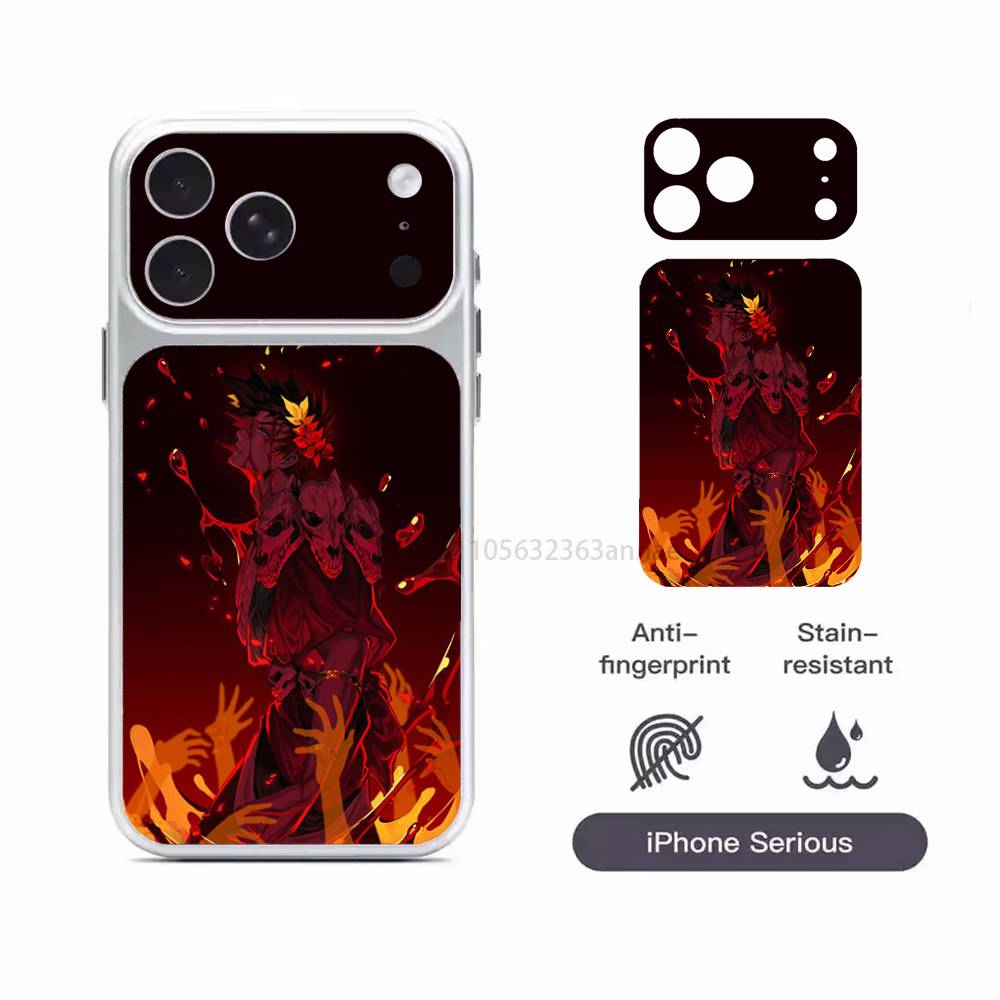 Hades Game Z-Zagreus Removable HD/Matte Full Coverage Films For iPhone 17 Pro Max 17 Pro iPhone17promax
