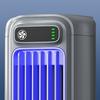 Portable Air Conditioner, High-Speed Quiet Desk Fan with 3 Speeds & Long Battery Life, Wall Mount Air Cooler for Bedroom Office Home