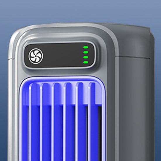 Portable Air Conditioner, High-Speed Quiet Desk Fan with 3 Speeds & Long Battery Life, Wall Mount Air Cooler for Bedroom Office Home
