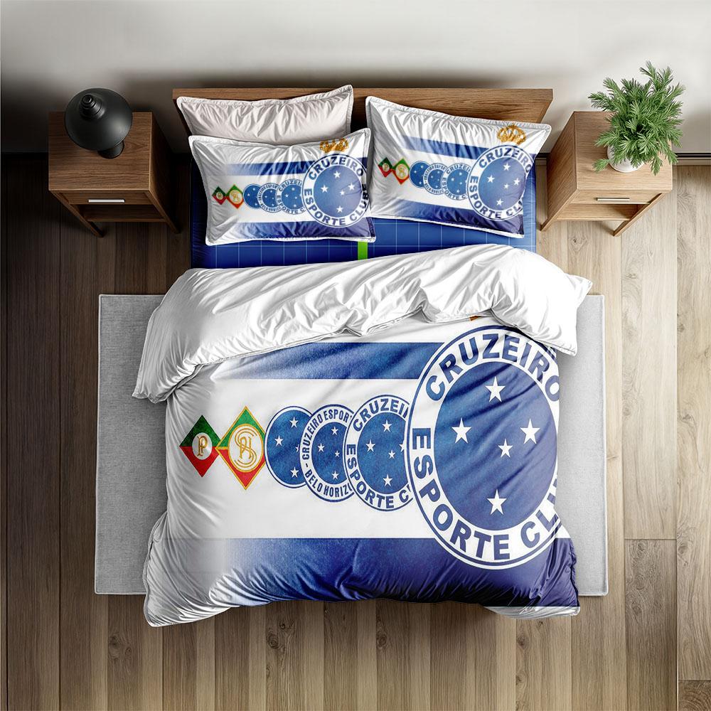 

Комплект пододеяльника Крузейро Эспорте Клубе без простыни Кинг Квин Дабл Фулл Твин Одинарный размер Комплект постельного белья 135x200cm