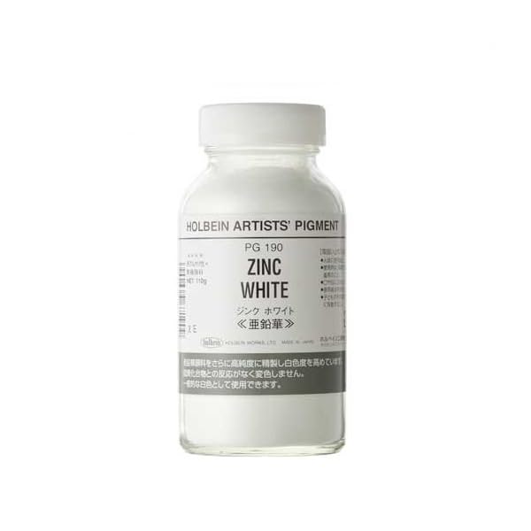 

Holbein Professional Pigment PG190 Zinc White 110g 29190 #180 [PW4]