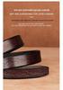 Women's Handmade Retro Leather Pin Buckle Belt - Trendy Cowhide Pant Accessory