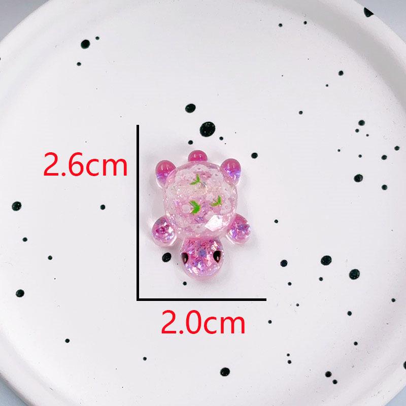 Flashing Resin Luminous Turtle Ornaments - Large & Small DIY Accessories
