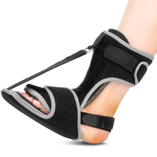 Plantar Fasciitis Night Splint for Foot Drop Relief Adjustable Foot Support Breathable Lightweight Plantar Fascia Support Brace