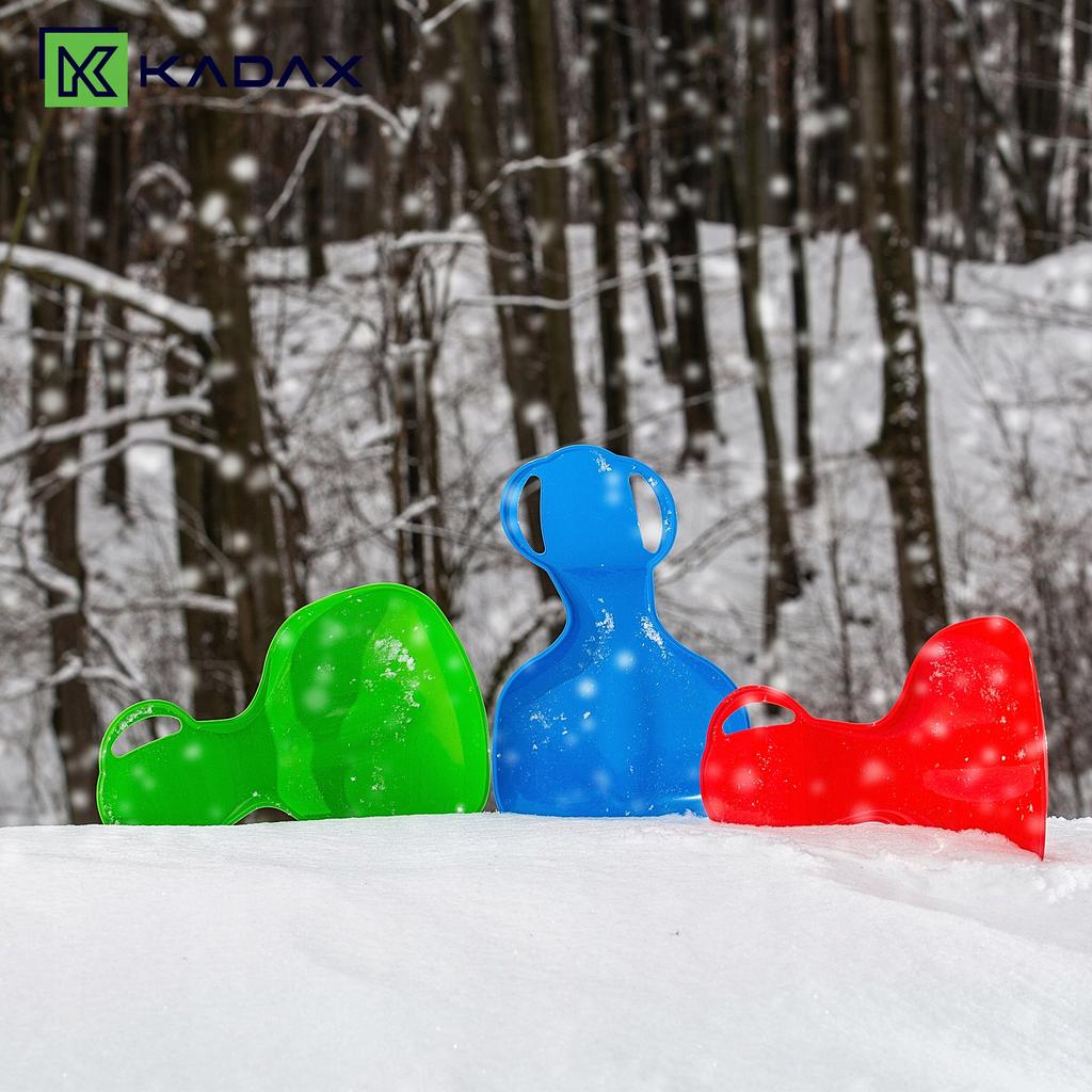 KADAX Ślizg Jabłuszko Jabłko Ślizgacz Sanki Plastikowe Dla Dzieci mocny