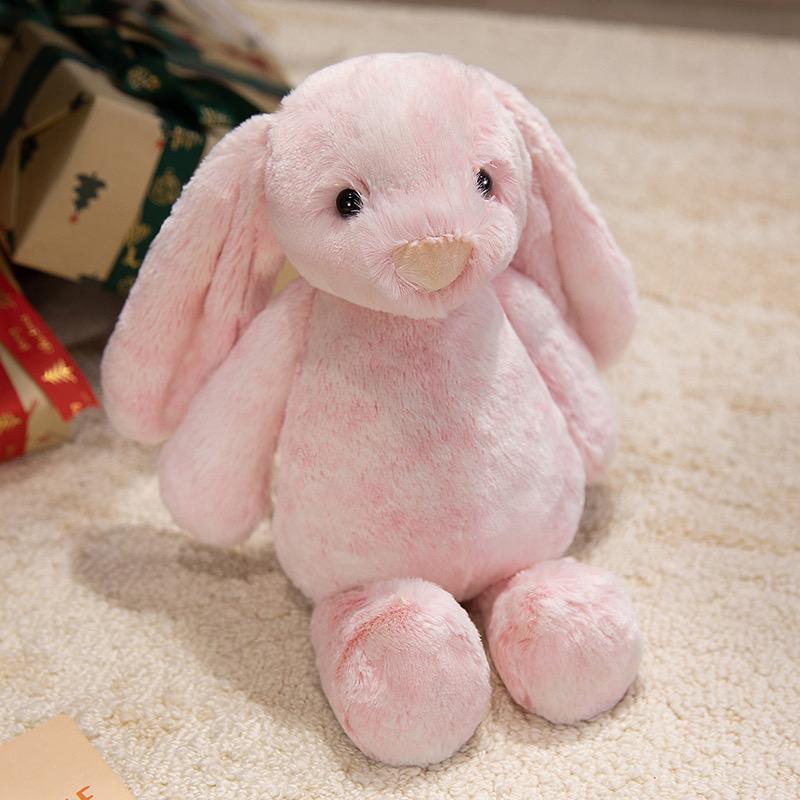 

Little Rabbit Plush Toy Rabbit Doll Animals Soft Dolls Candy Color Bunny Pillow Soft Office Decor Girls Boys Presents Home Decor about 32cm