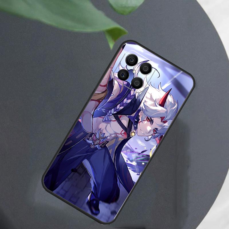 Genshin Impact Arataki Itto For Honor Magic 5 6 7 8 Pro Case For Honor 400 200 50 70 Lite X8c X8b X9a X9b X9c X9d Win RT