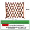 Retractable Anti-Corrosion Wooden Fence for Garden, Balcony, and Outdoor Spaces.