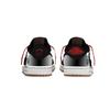 Travis Scott X Jordan Air Jordan 1 Fortune Black Logo 7.0 Low Slip Resistant Low Top Vintage Basketball Shoes Women's DZ4137-700(Team1897-)