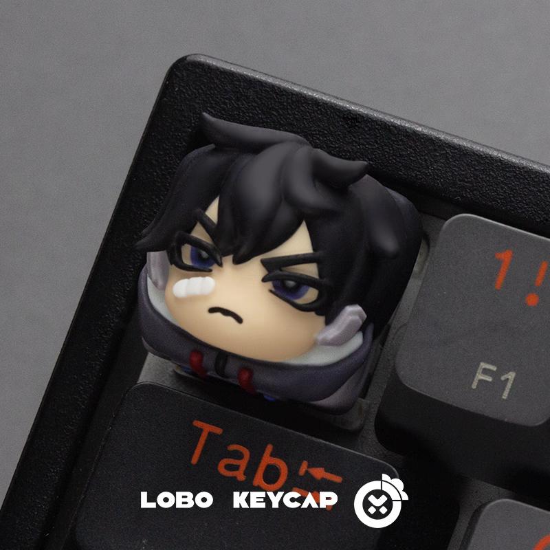 2025 VLRT Game Peripheral Products Q Version Cute Resin Keycap Esc Key Esports Room Decoration Festvial Toy Surprise Gifts