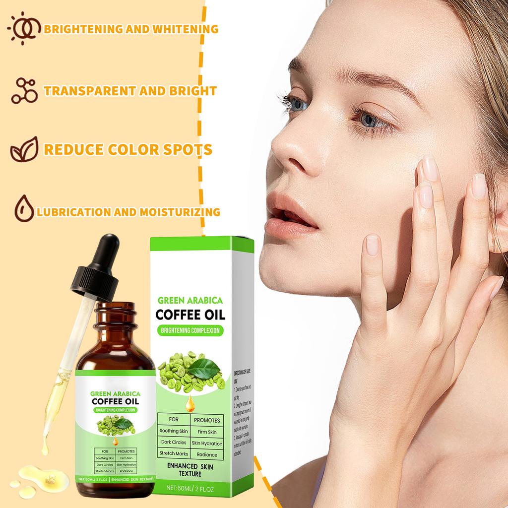 Coffee Moisturizing Esence Oil Mildly Moisturizing And Nourishing Facial Skin, Delicate, Soft And Smooth Care Oil60ml